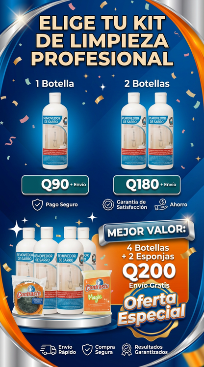Removedor de Sarro Optimum – Limpieza profunda profesional